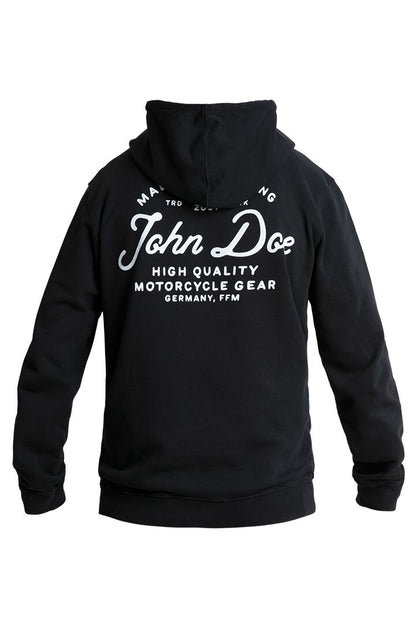 JOHN DOE HOODIE JD LETTERING BLACK SM JDH5005-S