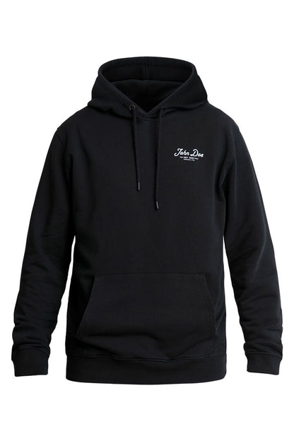 JOHN DOE HOODIE JD LETTERING BLACK 3XL JDH5005-3XL