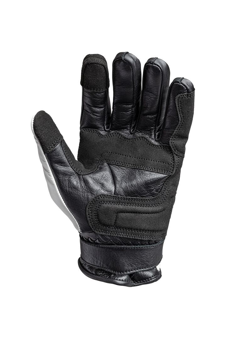 JOHN DOE GLOVE TRACKER RACE LEATHER WHI JDG7003-M