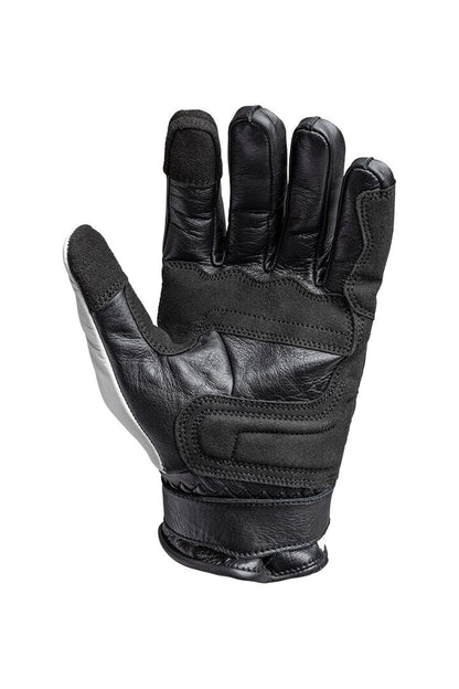 JOHN DOE GLOVE TRACKER RACE LEATHER WHI JDG7003-L