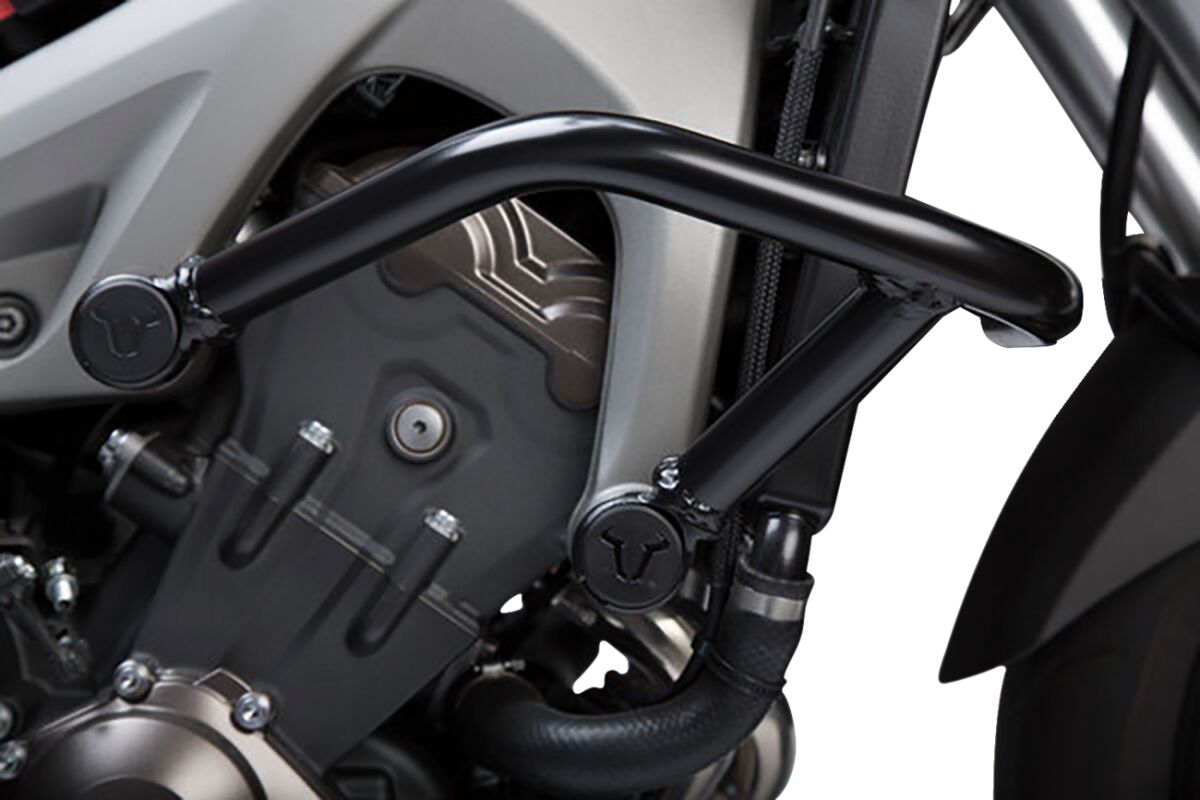 SW-MOTECH CRASH BAR BLACK Yamaha MT-09/Tracer, XSR900/Abar SBL.06.525.10000/B