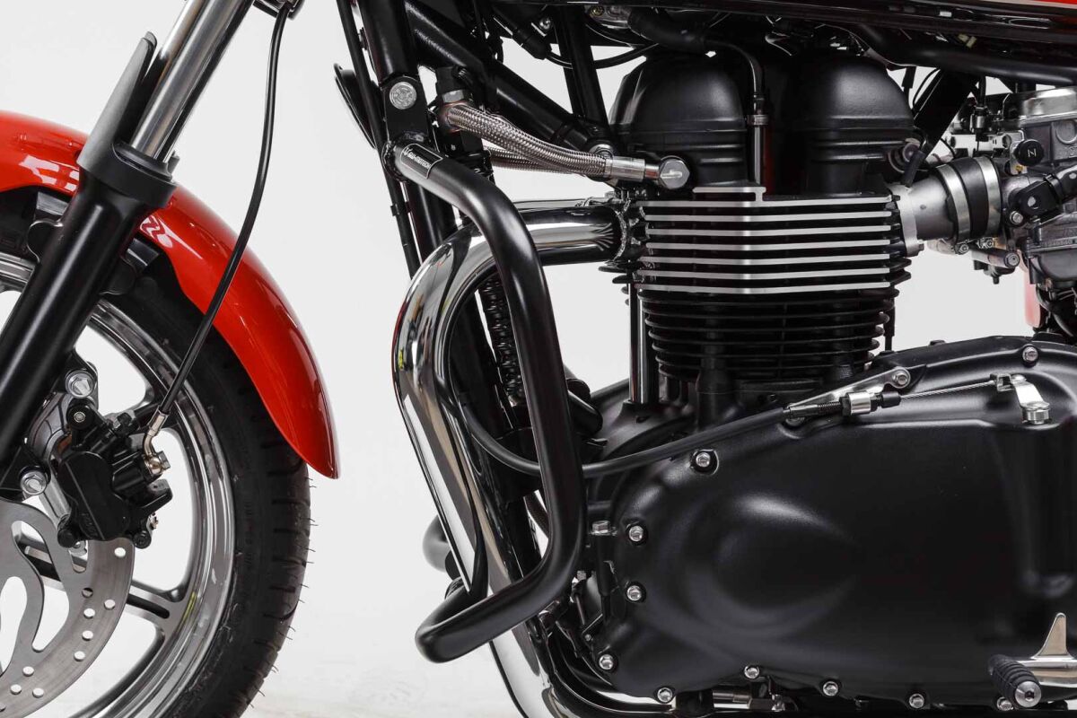 SW-MOTECH CRASH BAR BLACK Triumph Thruxton, Bonneville SBL.11.249.10000/B