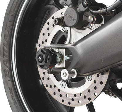 SW-MOTECH REAR AXLE SLIDER SET BLACK STP.06.176.10200/B