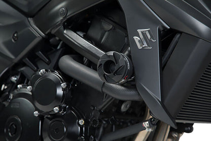 SW-MOTECH FRAME SLIDER SET BLACK Yamaha MT-03 /Suzuki GSX-S750 STP.06.627.10001/B