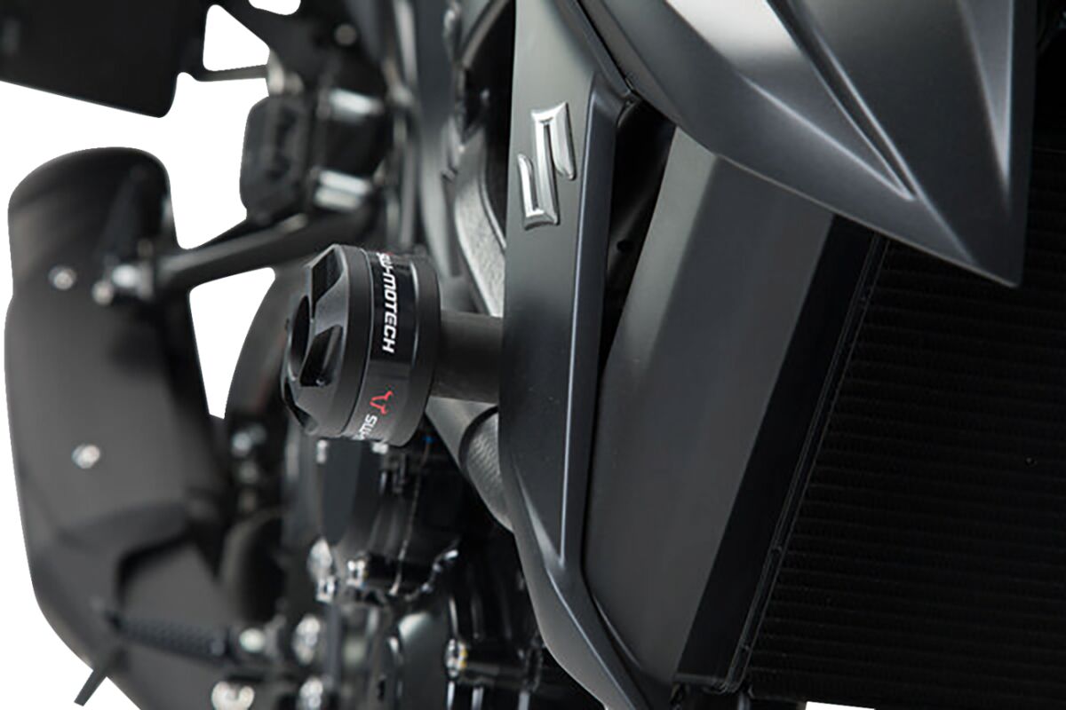 SW-MOTECH FRAME SLIDER SET BLACK Yamaha MT-03 /Suzuki GSX-S750 STP.06.627.10001/B