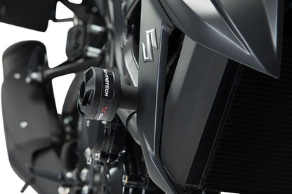 SW-MOTECH FRAME SLIDER SET BLACK Yamaha MT-03 /Suzuki GSX-S750 STP.06.627.10001/B
