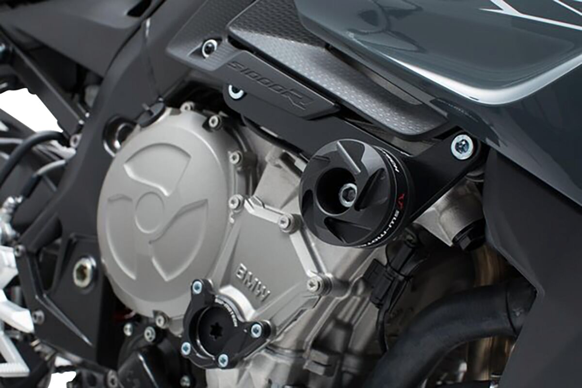 SW-MOTECH FRAME SLIDER SET BLACK BMW S 1000 R STP.07.865.10000/B