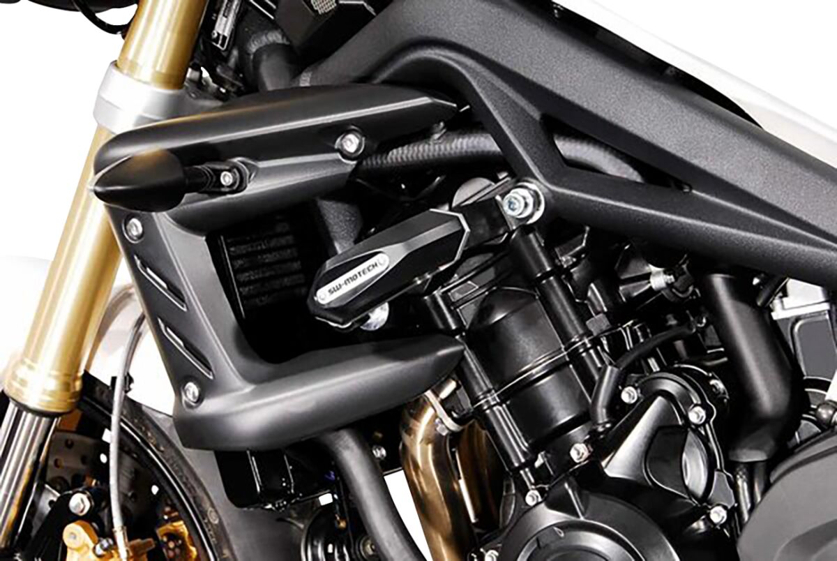 SW-MOTECH FRAME SLIDER SET BLACK Triumph Street Triple 675 STP.11.590.10100/B