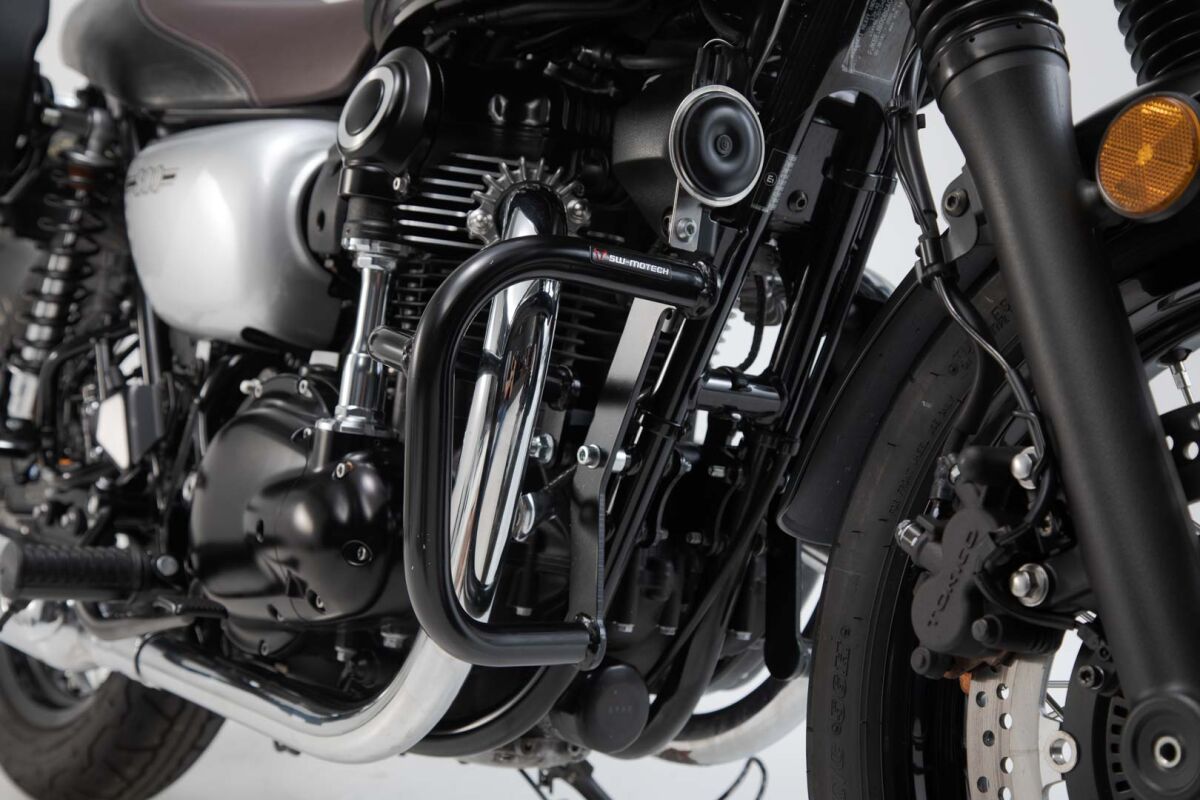 SW-MOTECH CRASH BAR BLACK Kawasaki W800 Street/ Cafe SBL.08.933.10000/B