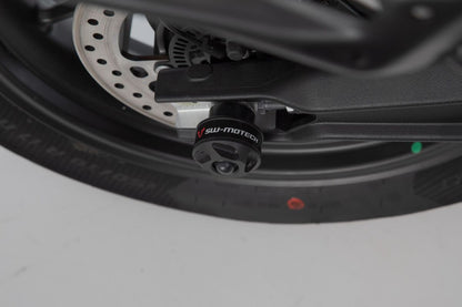 SW-MOTECH REAR AXLE SLIDER BLACK STP.11.176.10100/B