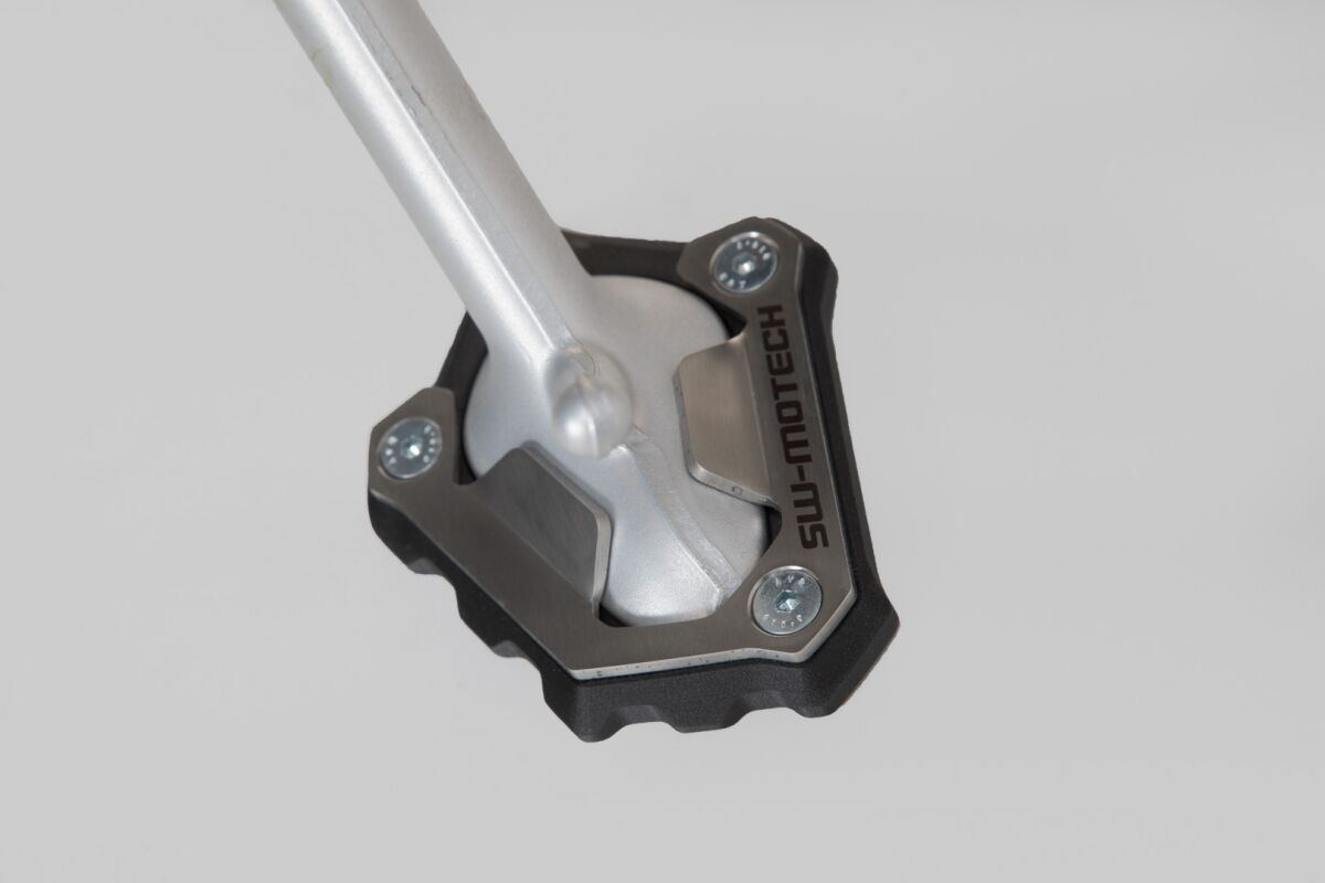 SW-MOTECH SIDESTAND FOOT EXTENSION BLACK/SLIVER Triumph Scrambler1200 XC / XE STS.11.929.10000