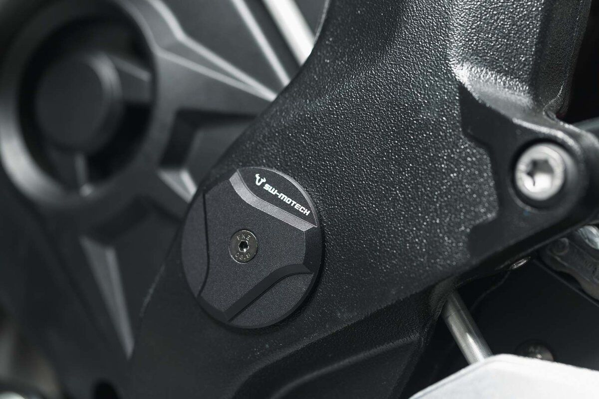 SW-MOTECH FRAME CAP SET BLACK BMW S 1000 XR RAD.07.592.10000/B