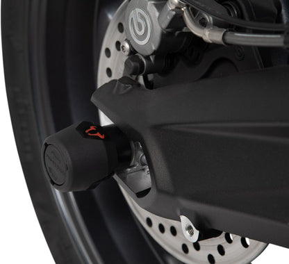 SW-MOTECH REAR AXLE SLIDER SET BLACK BMW G310R /G310GS, Honda X-ADV STP.07.176.11401/B
