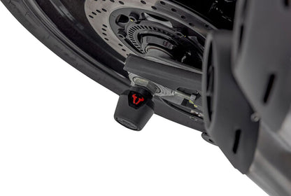 SW-MOTECH REAR AXLE SLIDER SET BLACK KTM 790/890 Duke, 790 Adv/ R STP.04.176.10801/B