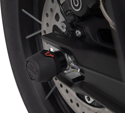 SW-MOTECH REAR AXLE SLIDER SET BLACK Triumph Tiger 800 / 900 STP.11.176.10101/B