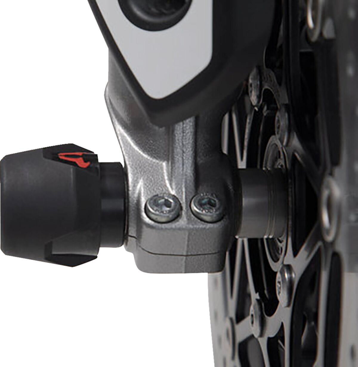 SW-MOTECH FRONT AXLE SLIDER SET BLACK TRIUMPH, HONDA, YAMAHA STP.11.176.10201/B
