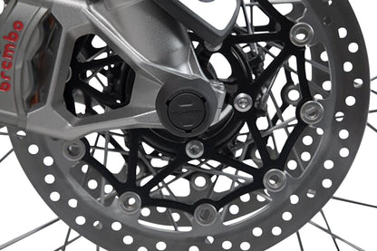 SW-MOTECH FRONT AXLE SLIDER SET BLACK TRIUMPH, HONDA, YAMAHA STP.11.176.10201/B