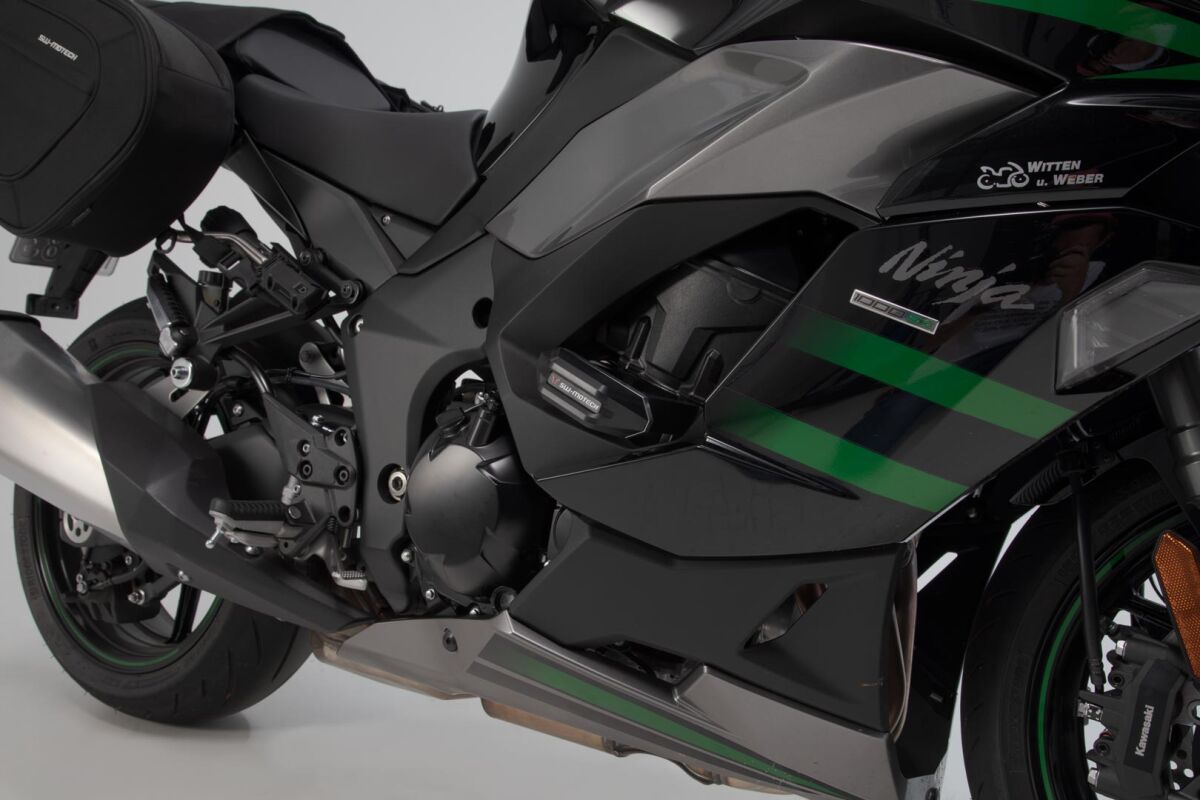 SW-MOTECH FRAME SLIDER SET BLACK Kawasaki Ninja 1000SX STP.08.590.11601/B