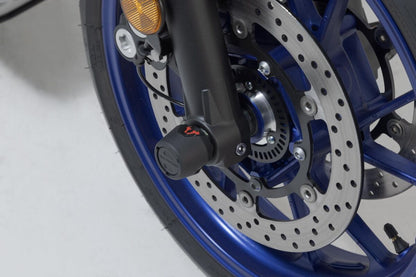SW-MOTECH FRONT AXLE SLIDER SET BLACK Yamaha MT-07 / Yamaha XSR700 STP.06.176.10301/B