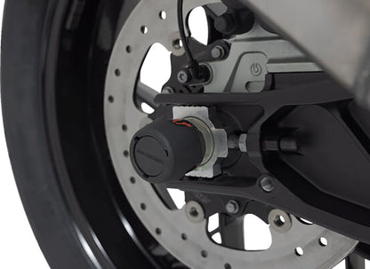 SW-MOTECH REAR AXLE SLIDER SET BLACK KTM 1050/1090/1190 Adv, 1290 SAdv STP.04.176.10701/B