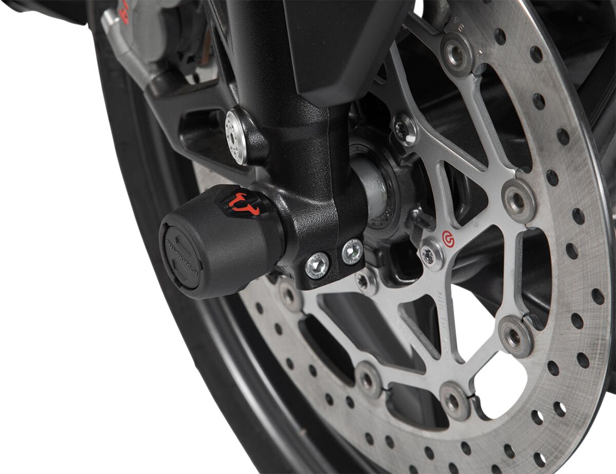 SW-MOTECH SLIDER FOR FRONT AXLE BLACK Moto Guzzi V85 TT STP.17.176.10001/B