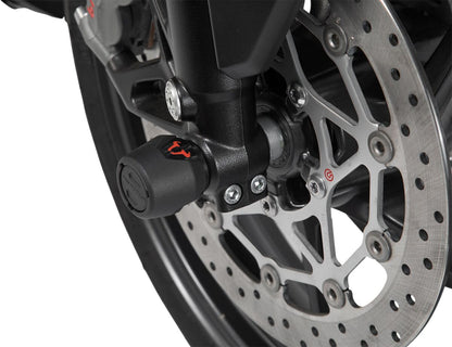 SW-MOTECH SLIDER FOR FRONT AXLE BLACK Moto Guzzi V85 TT STP.17.176.10001/B