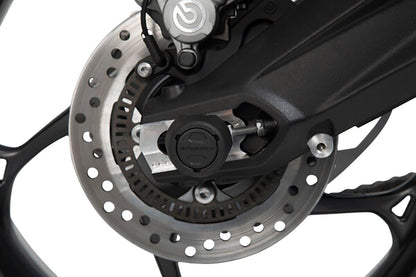 SW-MOTECH REAR AXLE SLIDER SET BLACK Yamaha MT-09/Tracer, XSR900/Abar STP.06.176.10201/B