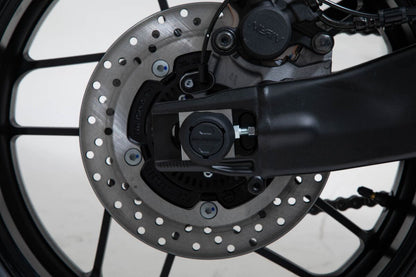 SW-MOTECH REAR AXLE SLIDER SET BLACK Yamaha Tracer 9 STP.06.176.11000/B