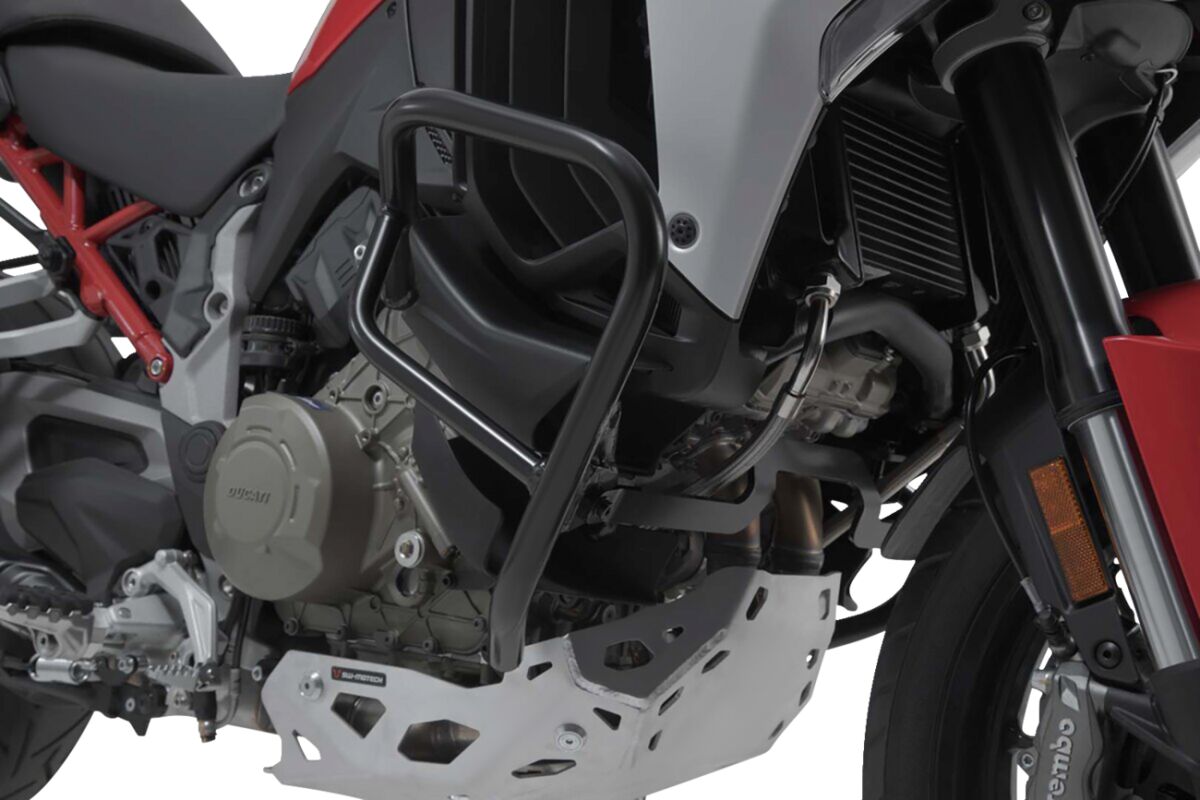 SW-MOTECH CRASH BAR BLACK Ducati Multistrada V 4 SBL.22.822.10000/B