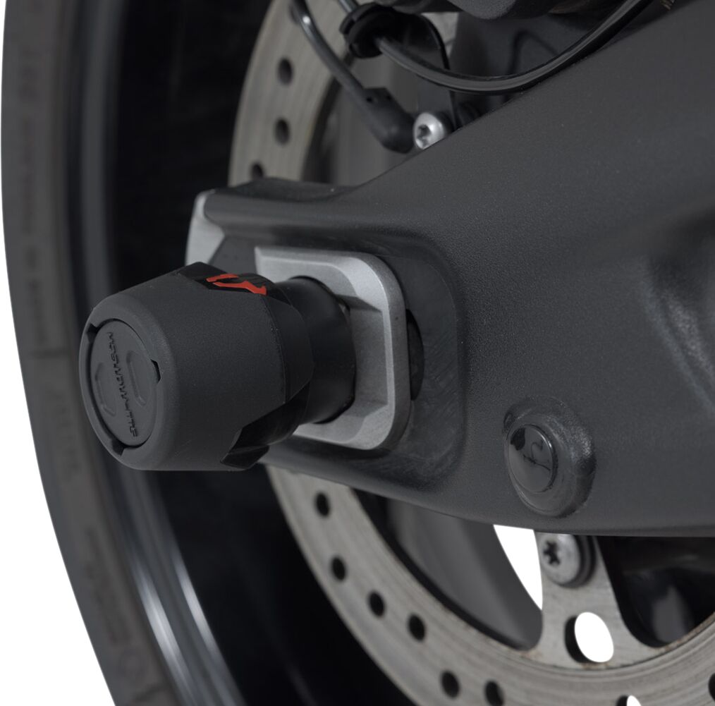 SW-MOTECH REAR AXLE SLIDER SET BLACK Triumph Trident 660 STP.11.176.10700/B