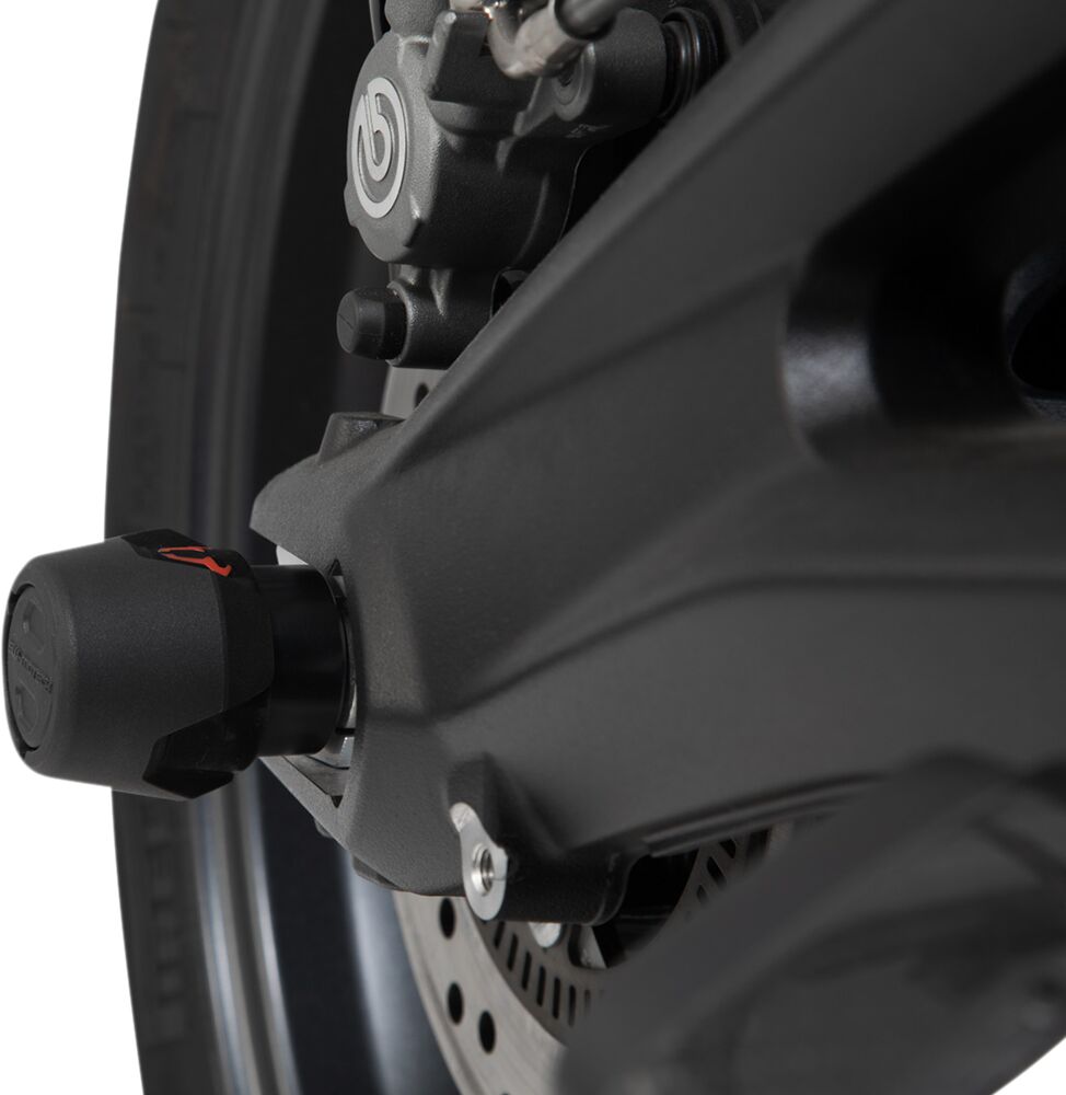 SW-MOTECH REAR AXLE SLIDER BLACK Yamaha YZF-R1 / MT-10 STP.06.176.10601/B