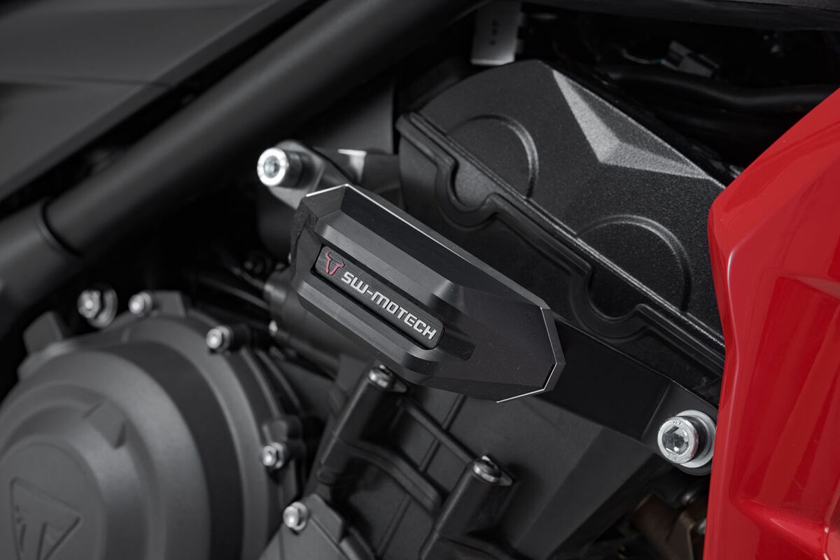 SW-MOTECH FRAME SLIDER SET BLACK Triumph Trident 660 / Tiger 660 STP.11.590.10501/B