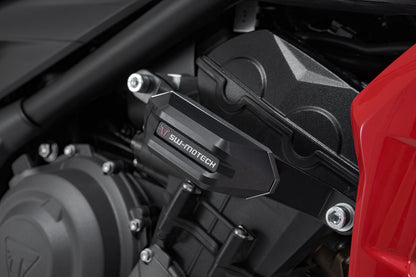 SW-MOTECH FRAME SLIDER SET BLACK Triumph Trident 660 / Tiger 660 STP.11.590.10501/B