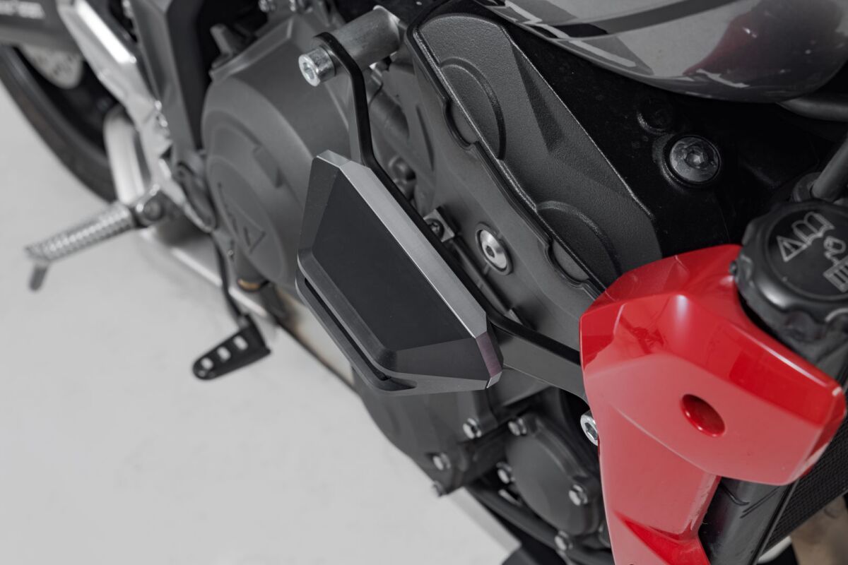 SW-MOTECH FRAME SLIDER SET BLACK Triumph Trident 660 / Tiger 660 STP.11.590.10501/B