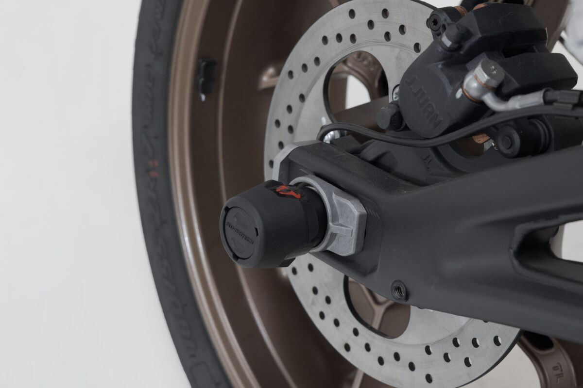 SW-MOTECH REAR AXLE SLIDER SET BLACK Zero SR/F STP.29.176.10000/B