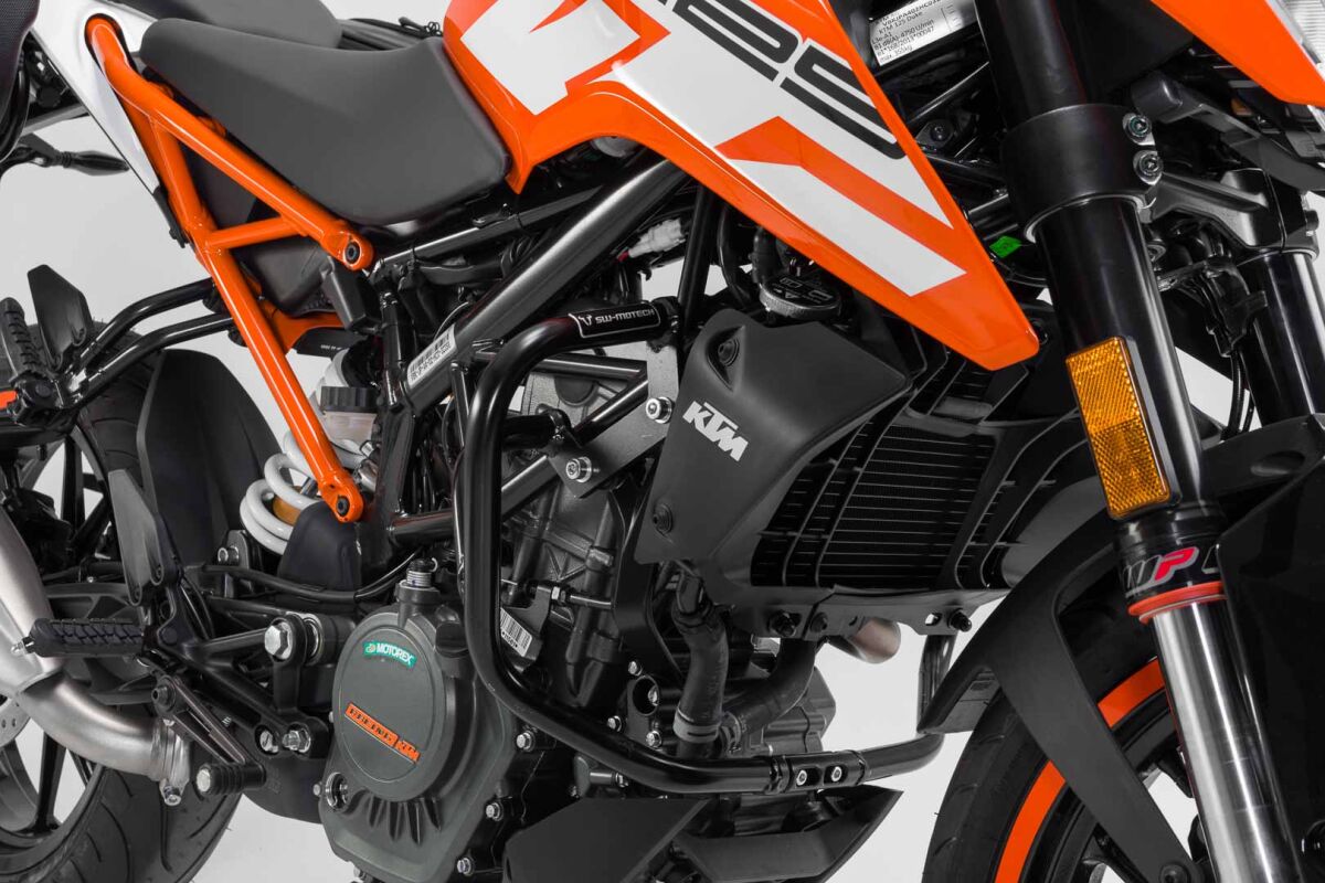 SW-MOTECH CRASH BAR BLACK KTM 125 / 200 Duke SBL.04.214.10001/B