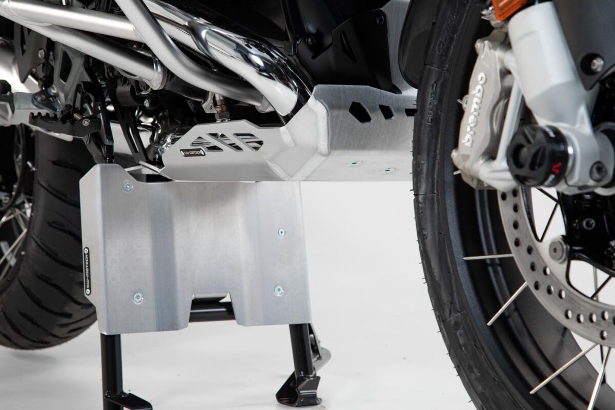 SW-MOTECH ENGINE GUARD EXTENSION SILVER BMW R1200GS/1250GS MSS.07.781.10302/S
