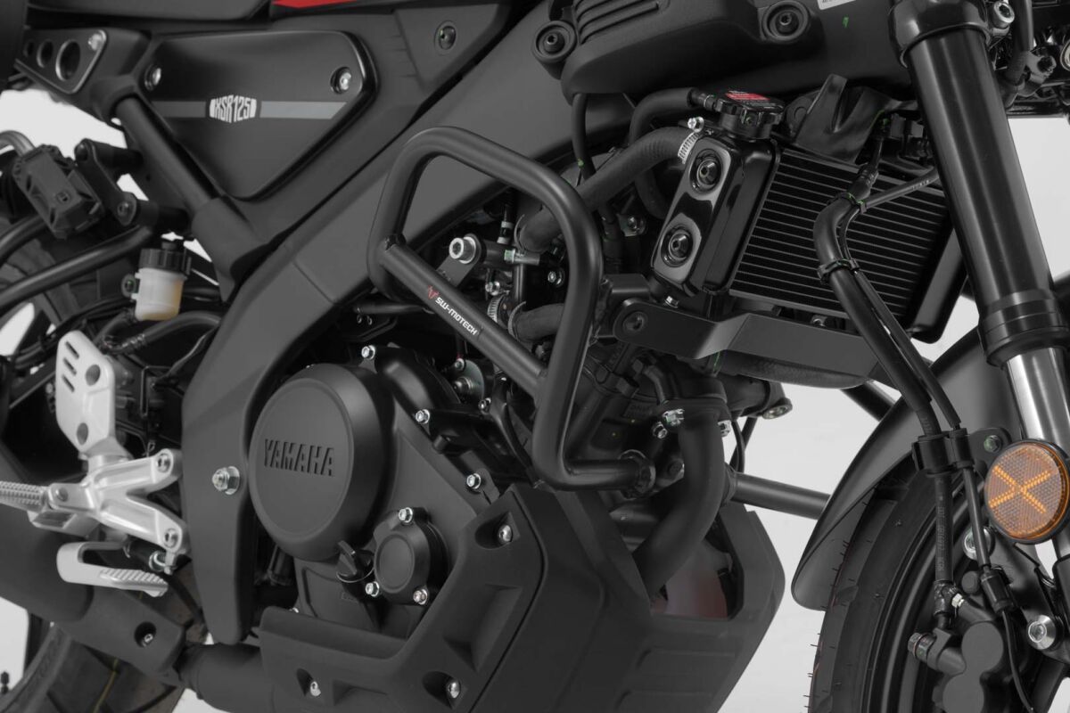 SW-MOTECH CRASH BAR BLACK Yamaha MT-125 / XSR125 SBL.06.977.10000/B