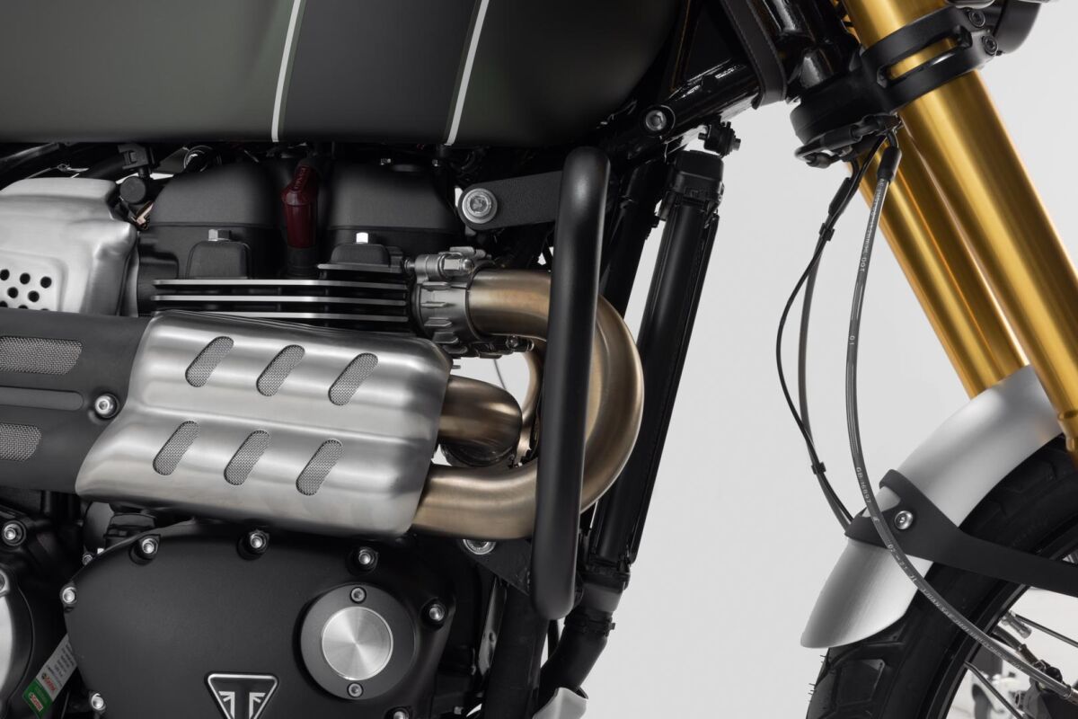 SW-MOTECH CRASH BAR BLACK Triumph Scrambler 1200 SBL.11.848.10000/B