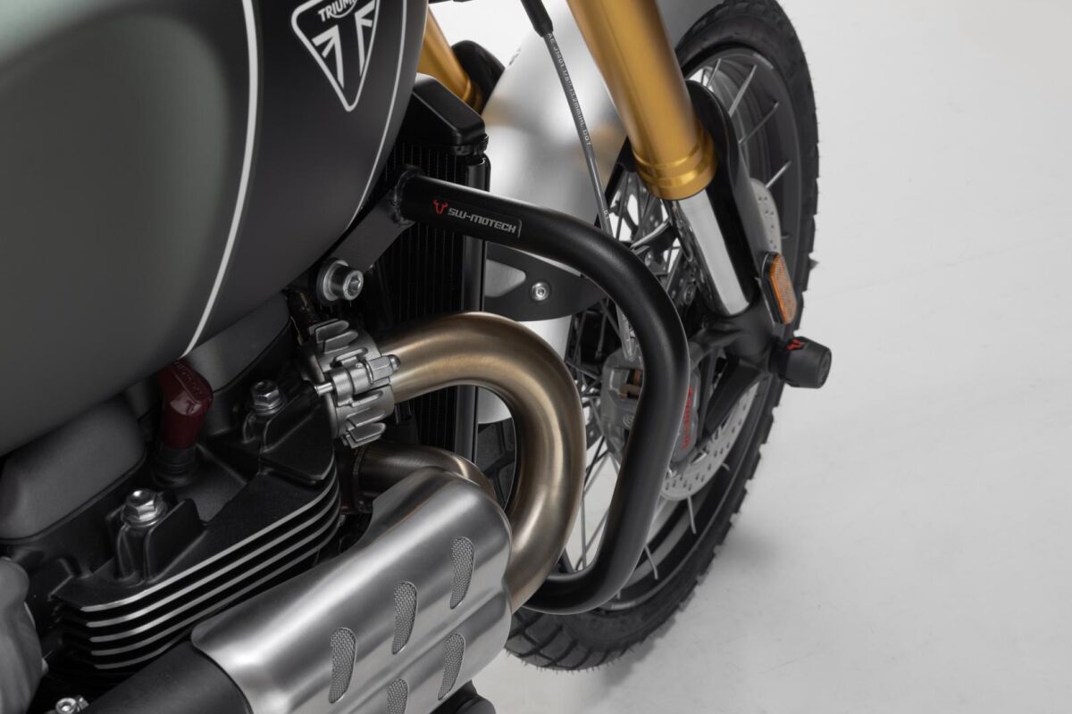 SW-MOTECH CRASH BAR BLACK Triumph Scrambler 1200 SBL.11.848.10000/B