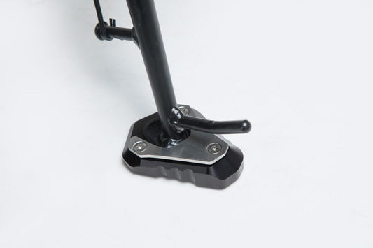 SW-MOTECH SIDESTAND FOOT EXTENSION BLACK/SILVER Kawasaki Z650 / Ninja 650 STS.08.866.10000