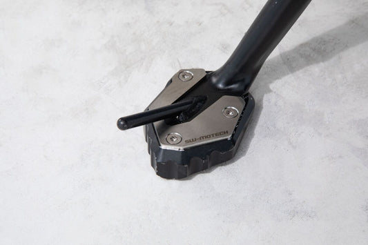 SW-MOTECH SIDE STAND FOOT EXT BLACK/SILVER Yamaha Tracer 9 STS.06.921.10000