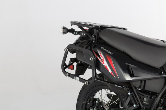 SW-MOTECH SIDE CARRIER EVO BLACK Reinforced Kawasaki KLR650 KFT.08.363.20000/B