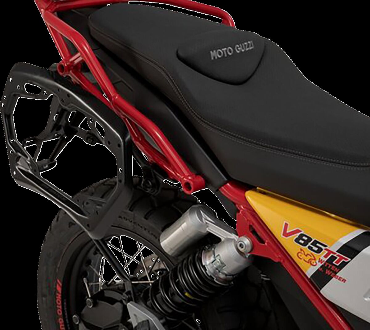 SW-MOTECH SIDE CARRIER PRO BLACK Moto Guzzi V85 TT KFT.17.925.30000/B