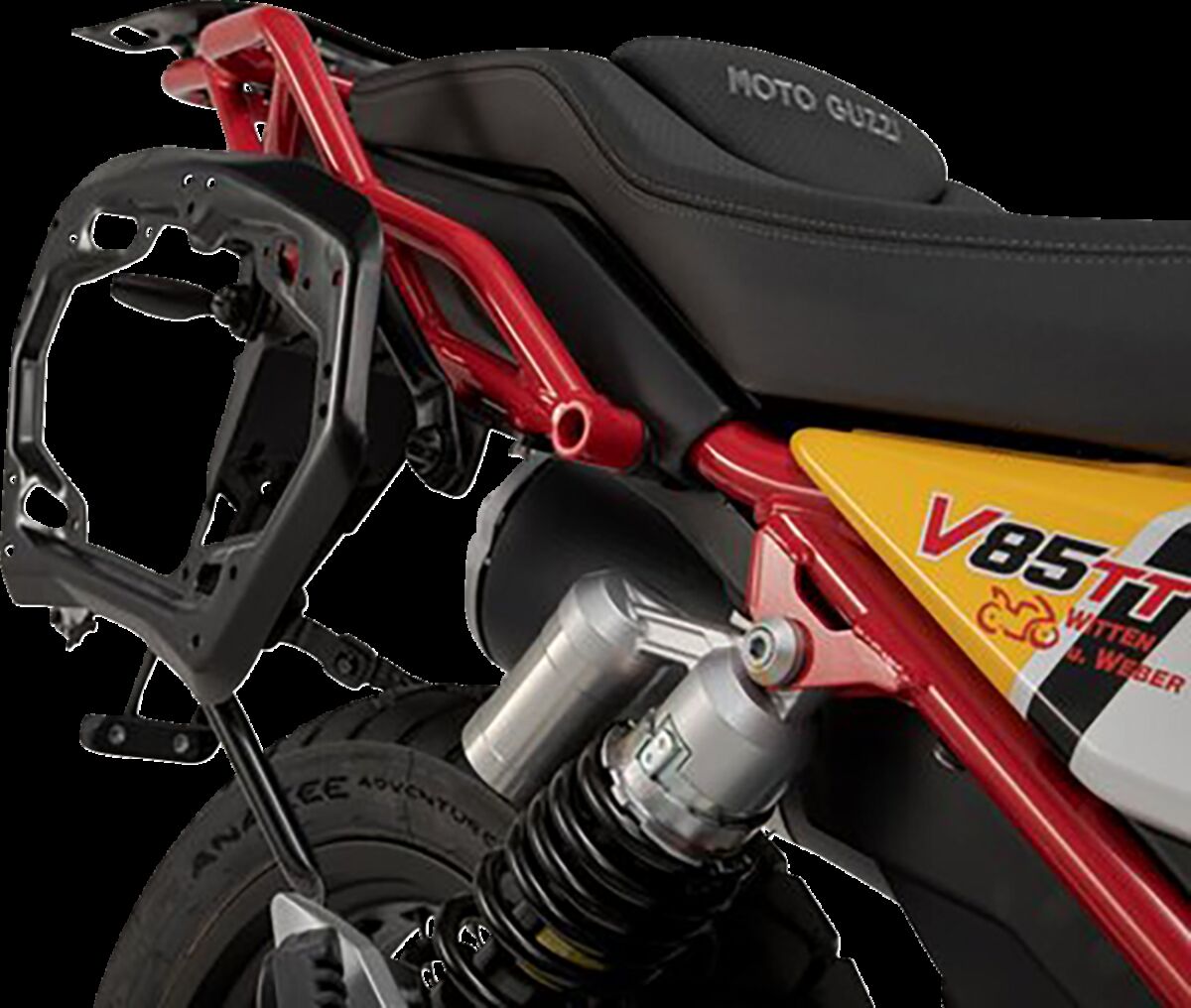 SW-MOTECH SIDE CARRIER PRO BLACK Moto Guzzi V85 TT KFT.17.925.30000/B