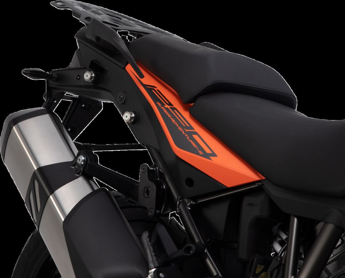 SW-MOTECH SIDE CARRIER PRO BLACK KTM 1050/1090/1190 Adv,1290 SAdv KFT.04.333.30001/B