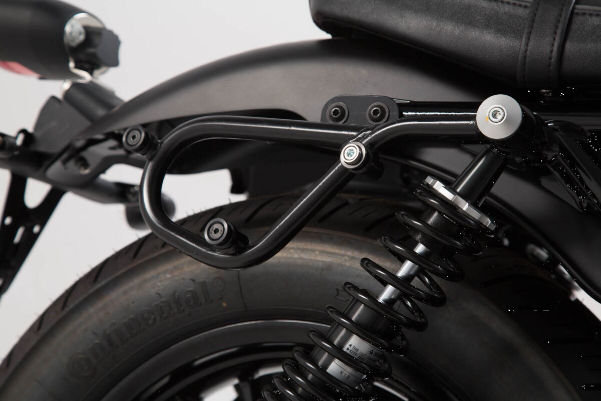 SW-MOTECH SIDE CARRIER SLC LEFT BLACK Moto Guzzi V9 Roamer/Bobber HTA.17.797.10001