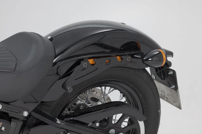 SW-MOTECH SLH SIDE CARRIER LEFT Harley-Davidson Street Bob/Slim/Standard for LH1 HTA.18.682.11400