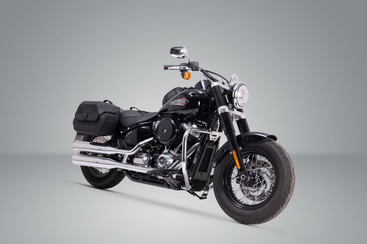SW-MOTECH SLH SIDE CARRIER LEFT Harley-Davidson Street Bob/Slim/Standard for LH1 HTA.18.682.11400