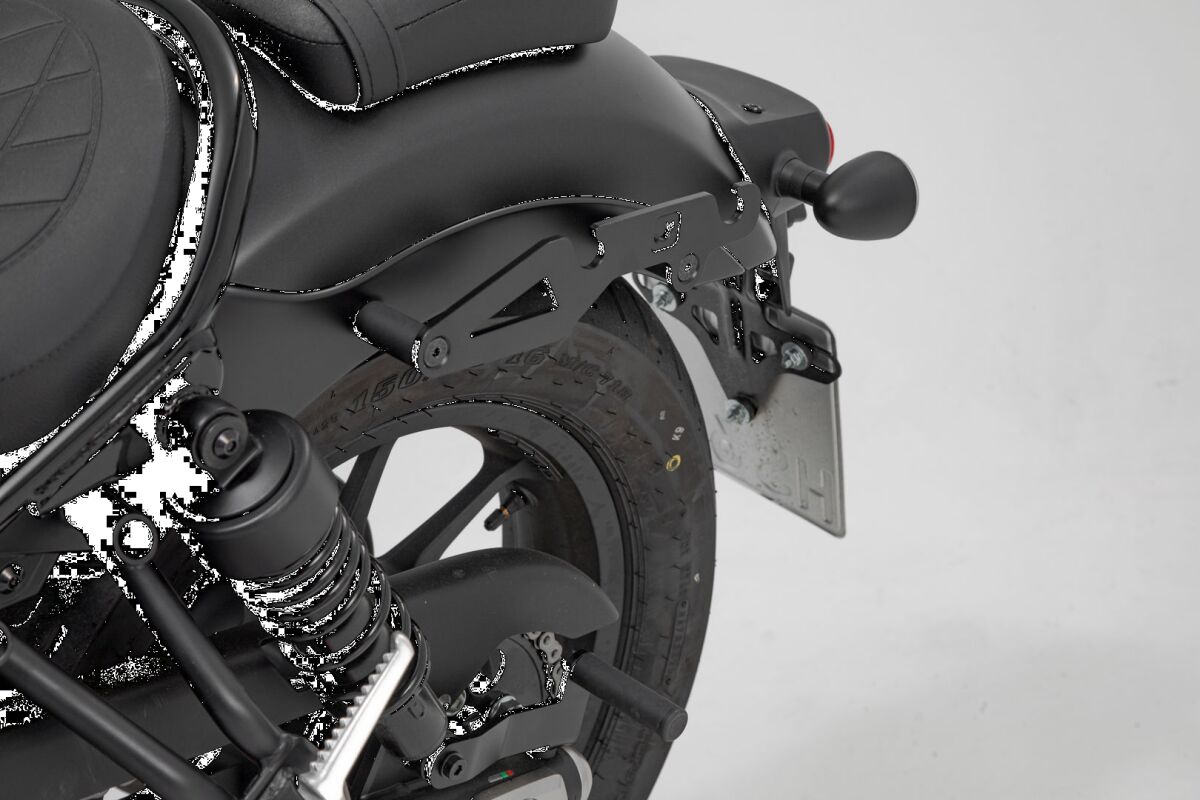 SW-MOTECH SLH SIDE CARRIER LEFT FOR LH1 BLACK Honda CMX500 Rebel HTA.01.682.10100